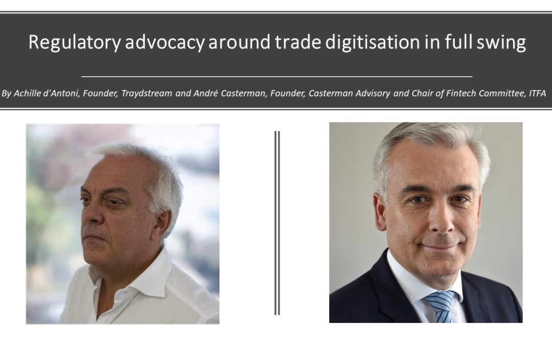 Regulatory advocacy around trade digitisation in full swing