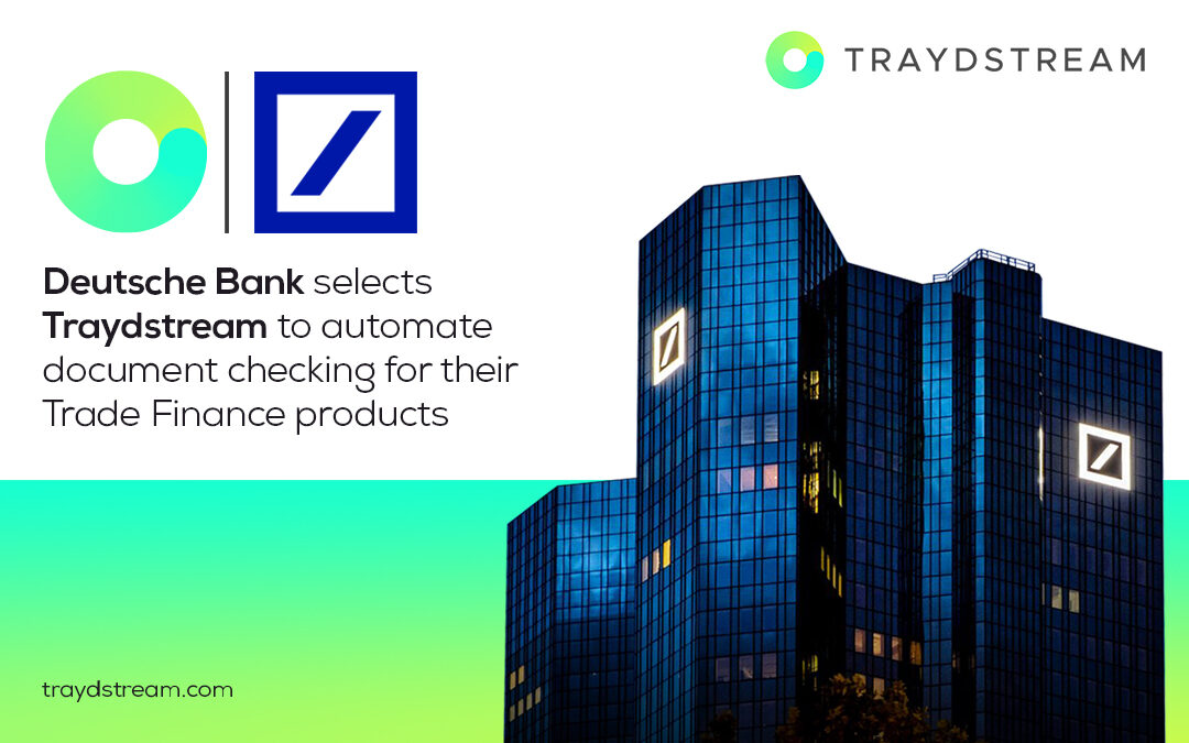 Deutsche Bank partners with Traydstream